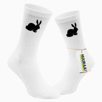 Socken Hase Kaninchen Silhouette Größe 37/46...