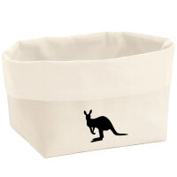 Organizer Kangaroo Silhouette Aufbewahrungskorb