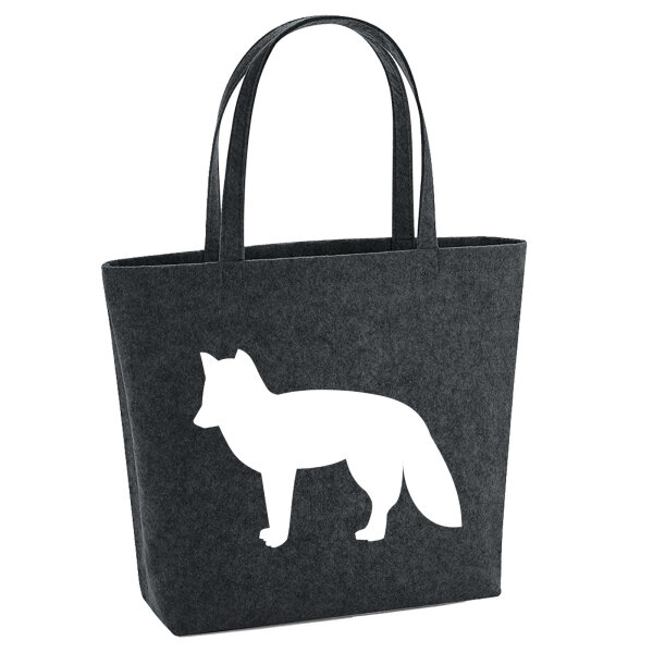 Filzshopper Fuchs Silhouette 22 Liter Filztasche