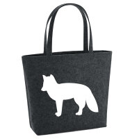 Filzshopper Fuchs Silhouette 22 Liter Filztasche