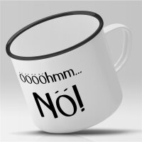 Emaille Tasse ööööhmm... NÖ! Vintage 300ml