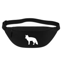 Bauchtasche Fuchs Silhouette 2,5 Liter Black Crossbody Bag