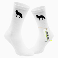 Socken Fuchs Silhouette Größe 37/46 White...