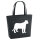 Filzshopper Panther Silhouette 22 Liter Filztasche