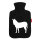 Wärmflasche Esel Silhouette