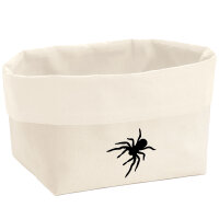 Organizer Spinne Silhouette Aufbewahrungskorb