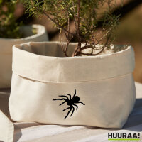 Organizer Spinne Silhouette Aufbewahrungskorb