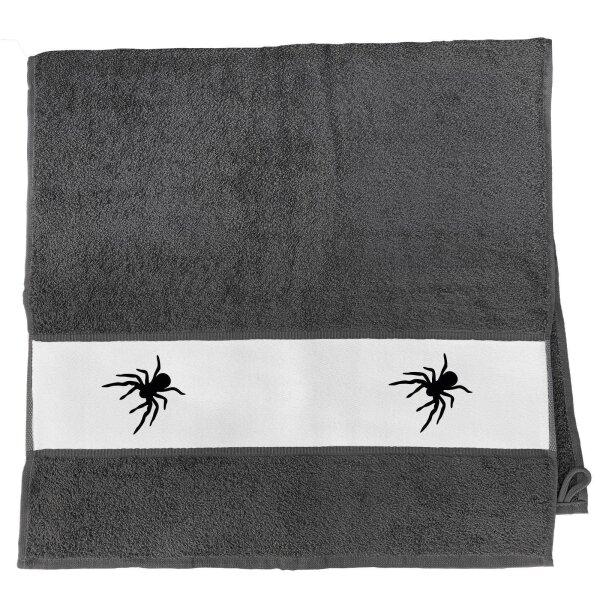 Handtuch Spinne Silhouette 50x100cm
