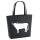 Filzshopper Stier Bulle Silhouette 22 Liter Filztasche