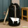 Seesack Stier Bulle Silhouette 20 Liter Rucksack Black