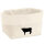 Organizer Stier Bulle Silhouette Aufbewahrungskorb