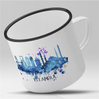 Emaille Tasse Istanbul Vintage 300ml