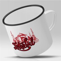Emaille Tasse Istanbul Vintage 300ml