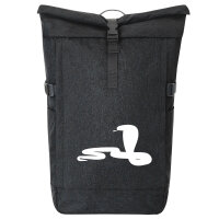 Kurierrucksack Schlange Kobra Silhouette 30-44 Liter...