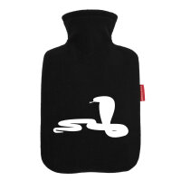 Wärmflasche Schlange Kobra Silhouette
