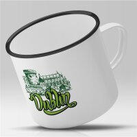 Emaille Tasse Dublin Vintage 300ml