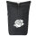 Kurierrucksack Rose Blüte 30-44 Liter Black Melange