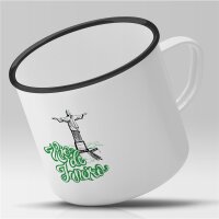 Emaille Tasse Rio de Janeiro Vintage 300ml