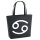Filzshopper Krebs Sternzeichen Zeichen 22 Liter Filztasche
