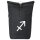 Kurierrucksack Schütze Sternzeichen Zeichen 30-44 Liter Black Melange