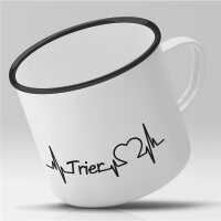 Emaille Tasse Trier Vintage 300ml