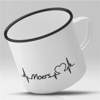 Emaille Tasse Moers Vintage 300ml