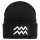 Beanie Wassermann Sternzeichen Zeichen Black Mütze