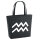 Filzshopper Wassermann Sternzeichen Zeichen 22 Liter Filztasche