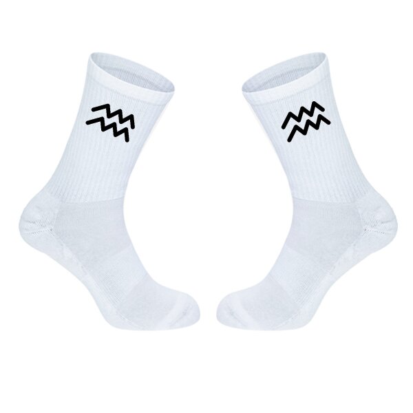 Unisex Socken Wassermann Sternzeichen Zeichen Baumwolle