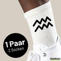 Socken Wassermann Sternzeichen Zeichen Größe...