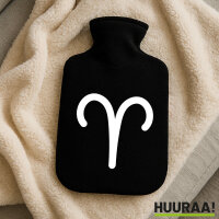 Wärmflasche Widder Sternzeichen Zeichen