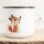 Emaille Tasse Fuchs Vintage 300ml