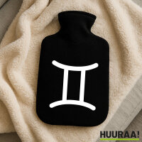 Wärmflasche Zwillinge Sternzeichen Zeichen