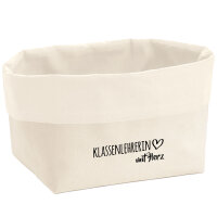 Organizer Klassenlehrerin mit Herz Aufbewahrungskorb