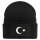 Beanie Türkei Halbmond und Stern Black Mütze
