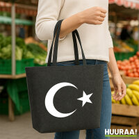 Filzshopper Türkei Halbmond und Stern 22 Liter...