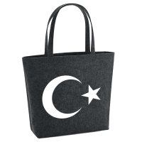 Filzshopper Türkei Halbmond und Stern, 22 Liter
