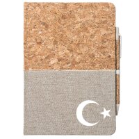 Notizbuch A5 T&uuml;rkei Halbmond und Stern 80 Blatt...