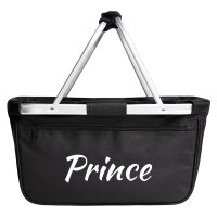 Einkaufskorb faltbar Prince Schriftzug 20 Liter Tragekorb...