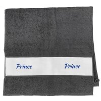Handtuch Prince Schriftzug 50x100cm