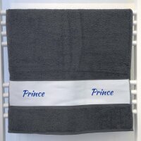 Handtuch Prince Schriftzug 50x100cm