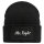 Beanie Mr. Right Schriftzug Black Mütze