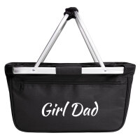 Einkaufskorb faltbar Girl Dad Schriftzug 20 Liter...