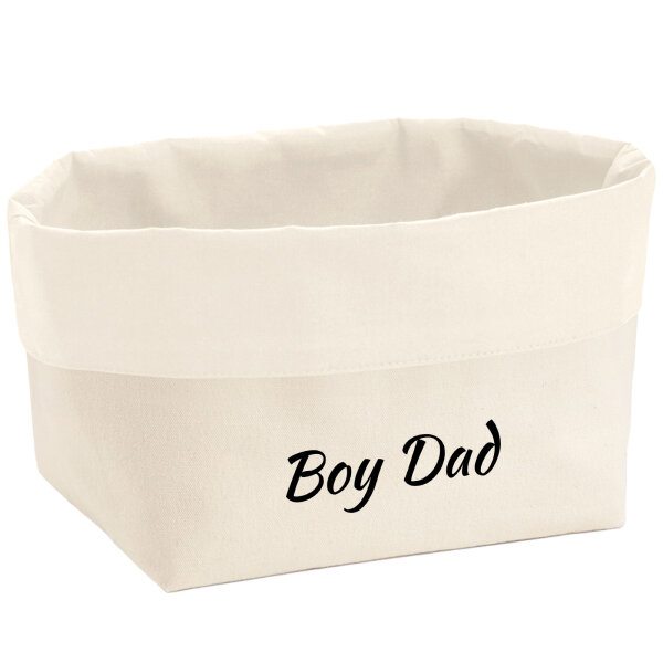 Organizer Boy Dad Schriftzug Aufbewahrungskorb
