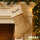 Weihnachtsstrumpf Boy Dad Schriftzug Beige