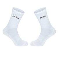 Unisex Socken Girl Mom Schriftzug Baumwolle