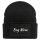Beanie Boy Mom Schriftzug Black Mütze