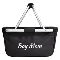 Einkaufskorb faltbar Boy Mom Schriftzug 20 Liter...