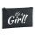 Kulturbeutel It`s a Girl! Schriftzug 1 Liter Filz Charcoal Kosmetiktasche