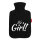Wärmflasche It`s a Girl! Schriftzug